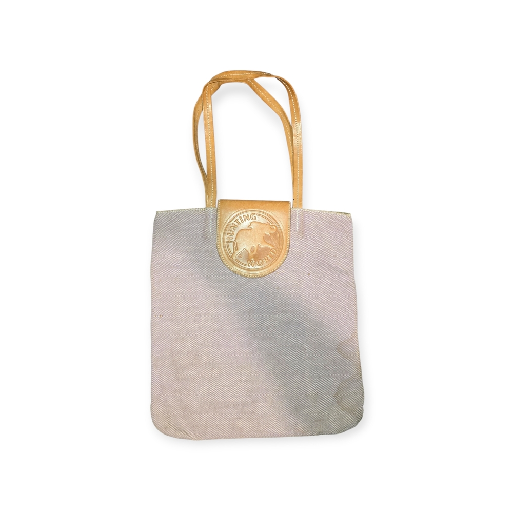 Hunting World Canvas Envelope Tote - Picture 2 of 6